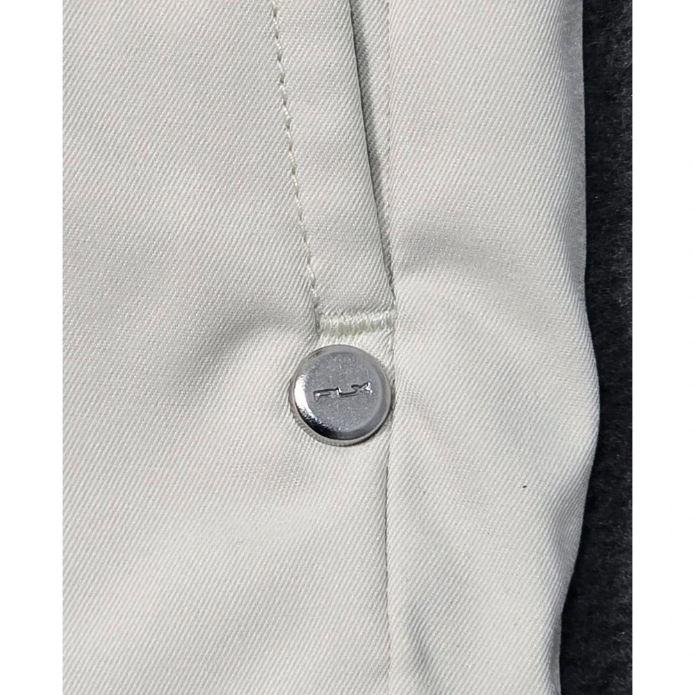 RLX Ralph Lauren Tailored Fit Golf Shorts Mens Beige Sand Flat Front Size 38 NWT